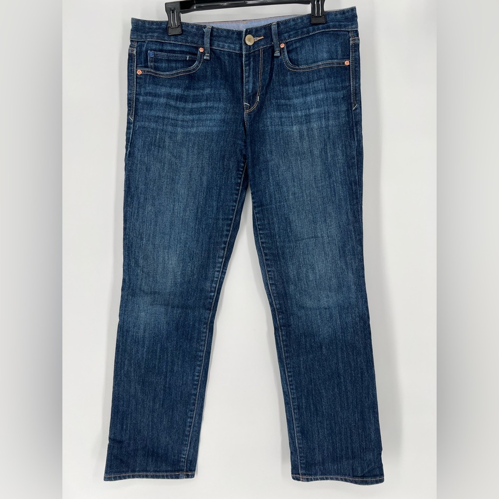 GAP REAL STRAIGHT 30/10a DARK BLUE JEAN